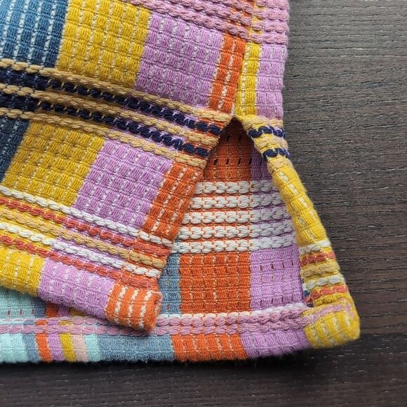 Halogen Multi Coloured Plaid Top L - Picture 6 of 7